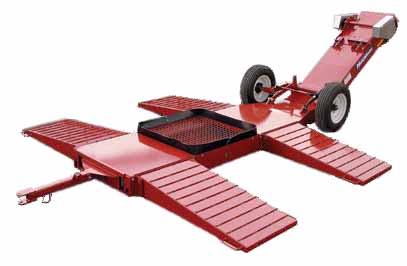 Mobile chain hopper