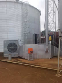 An Example of a heat exchanger in use